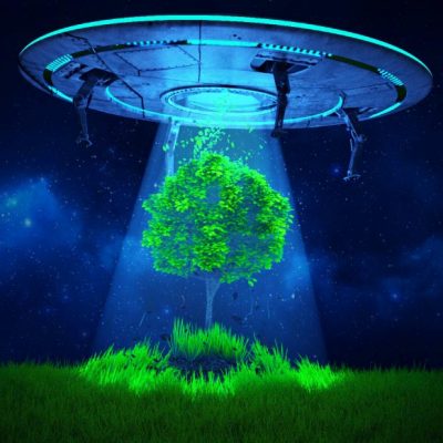 UFO Image walll